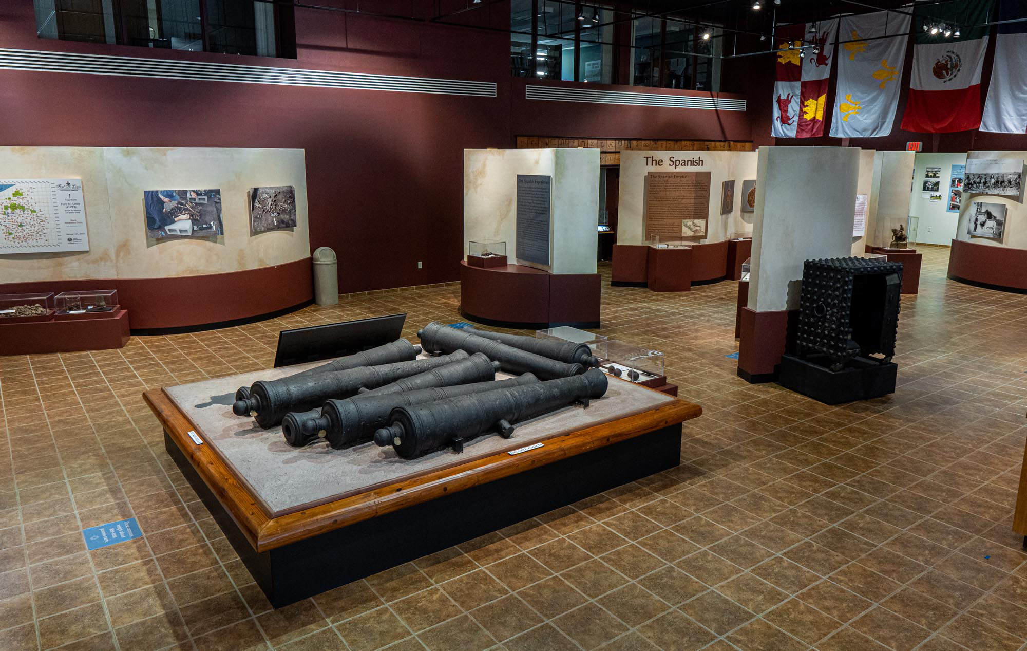 Archaeology Exhibit at Museum of the Coastal Bend in Victoria TX