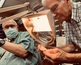 Visitors can witness archaeological processes in action at the museum&#39;s Public Archaeology Lab, manned by museum volunteers and members of CoBALT - the Coastal Bend Archaeological Logistics Team.