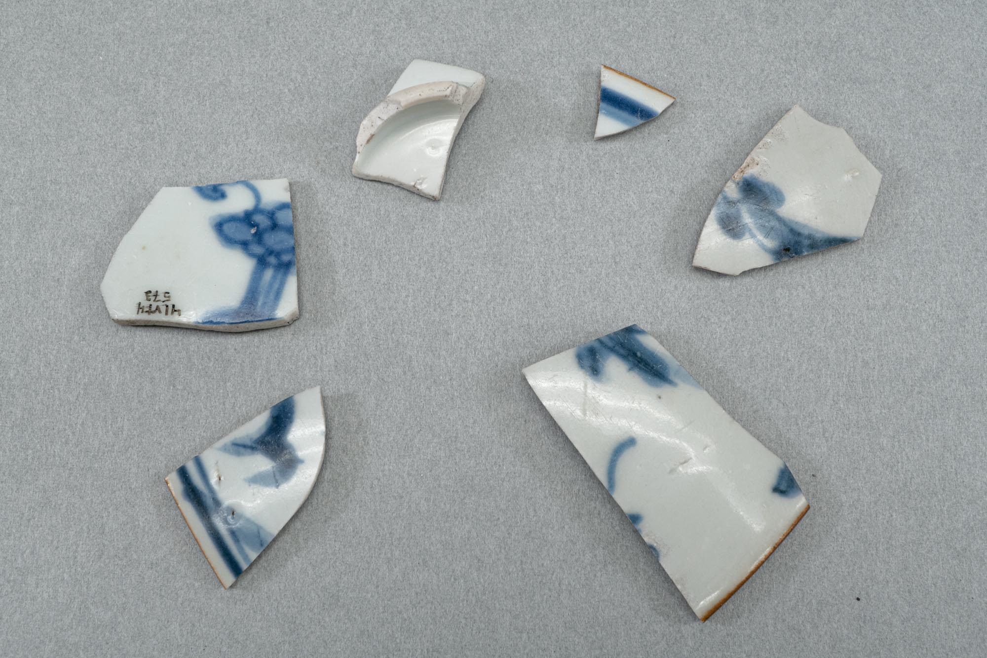 Chinese porcelain  obtained through Spain’s vast trade network was a luxury item used by officers and friars at the presidios.