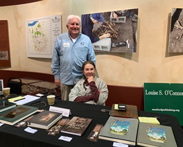 Louise O Connor and Gary Dunnam at the MCB 2020 book festival