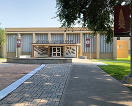 museum front entry