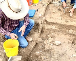McNeill Ranch Site unit excavation