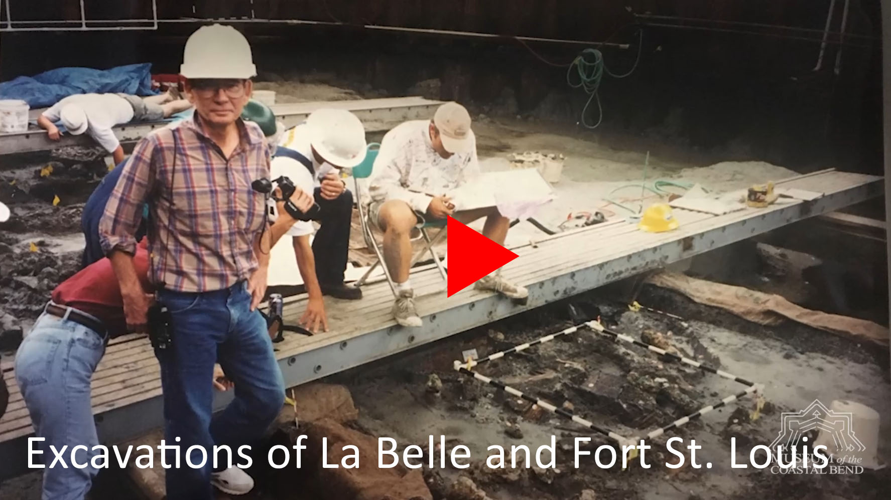 Excavations of La Belle and Fort St. Louis video