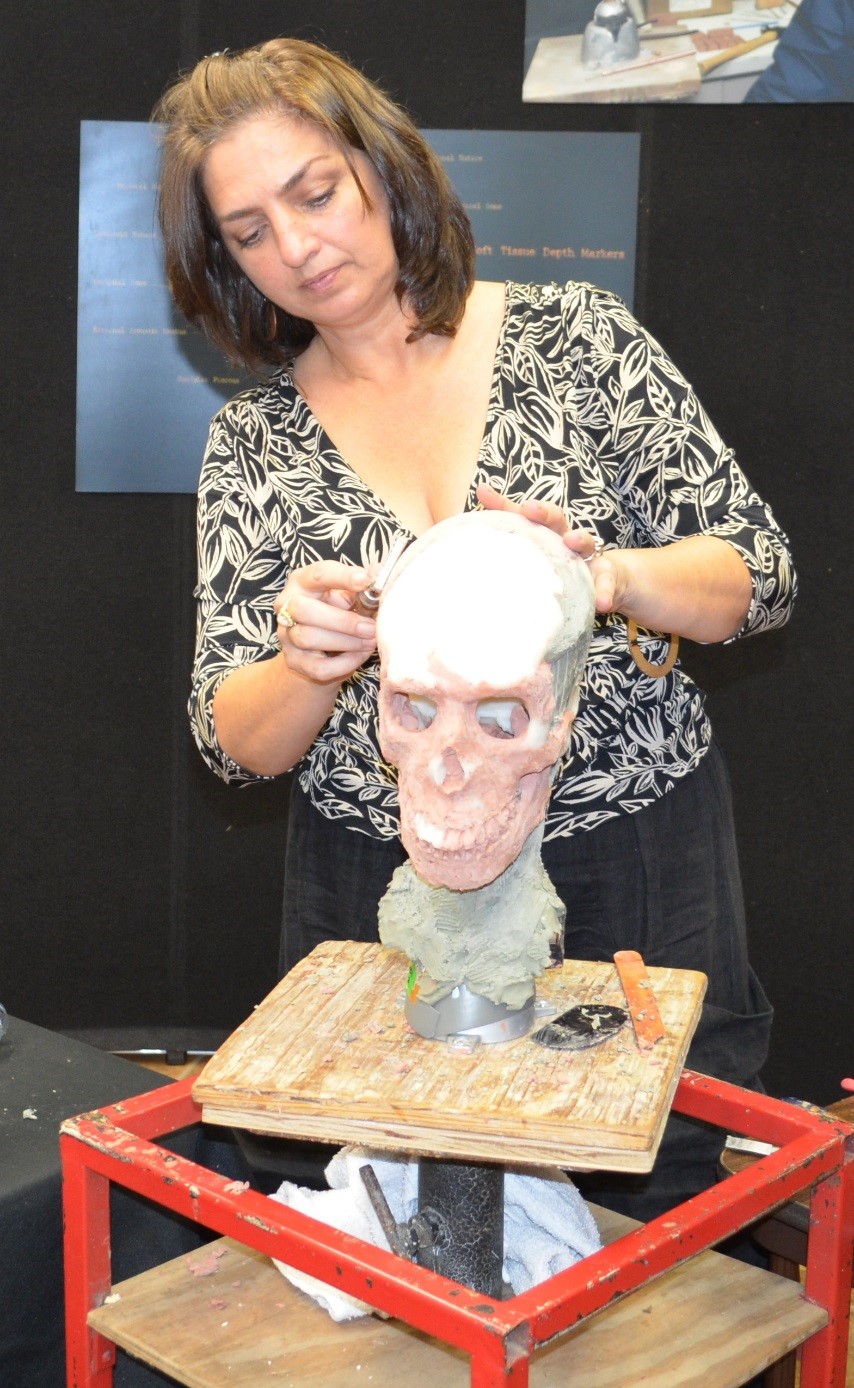 Forensic sculptor Amanda Danning completed the facial reconstructions. The project has given the museum the ability to put a 
