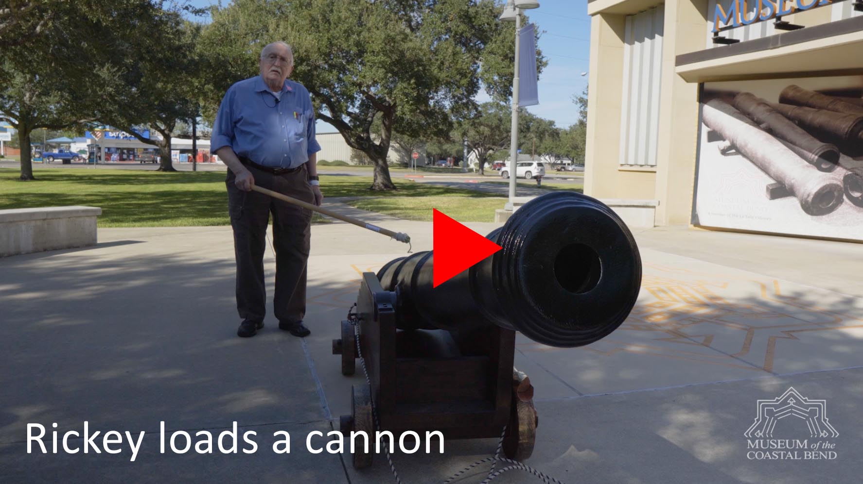How to load a cannon