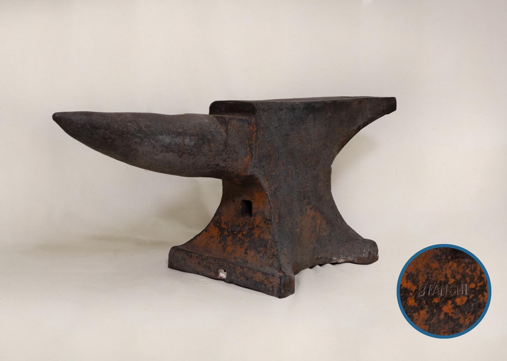 Anvil in the Ranching: Cattle Boom exhibit at the Museum of the Coastal Bend