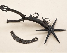 Conquistador Spur at the Museum of the Coastal Bend